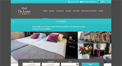 Desktop Screenshot of hoteldelooier.com